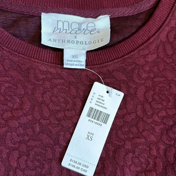 Mare Mare x Anthropologie Odila Tunic
Ruffle Floral Embossed Dress XS - Picture 8 of 9